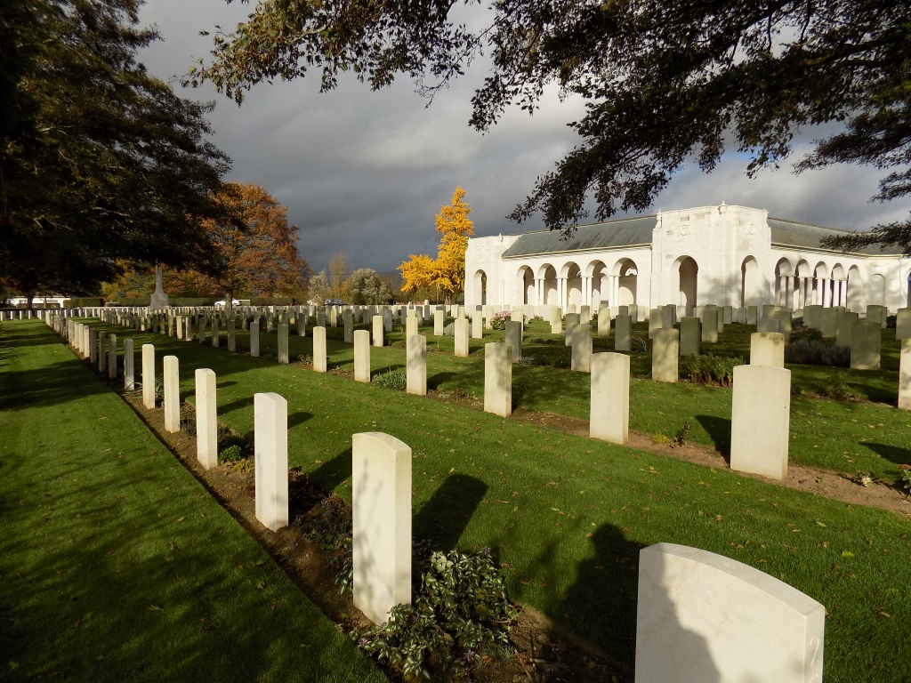 Le Touret Memorial and Cemetery Copyright CWGC