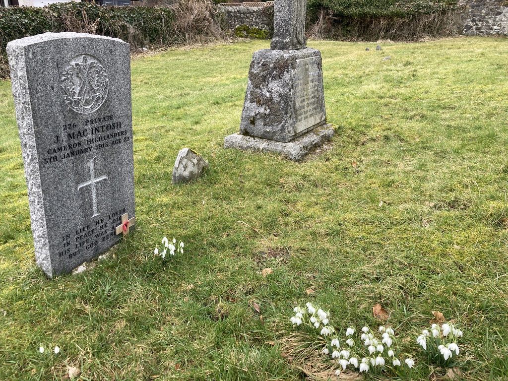 John McIntosh - Kingussie (St. Columba) Old Churhyard