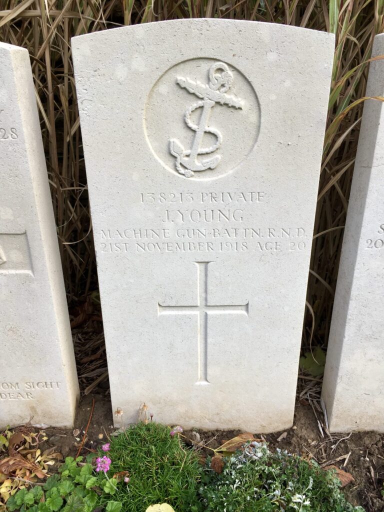 John Young - Cambrai East Military Cemetery