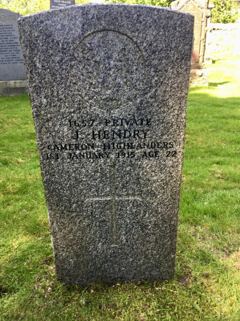 John Hendry - Kingussie Churchyard