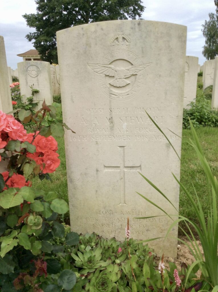 Andrew Stewart - Heath Cemetery, Harbonniers