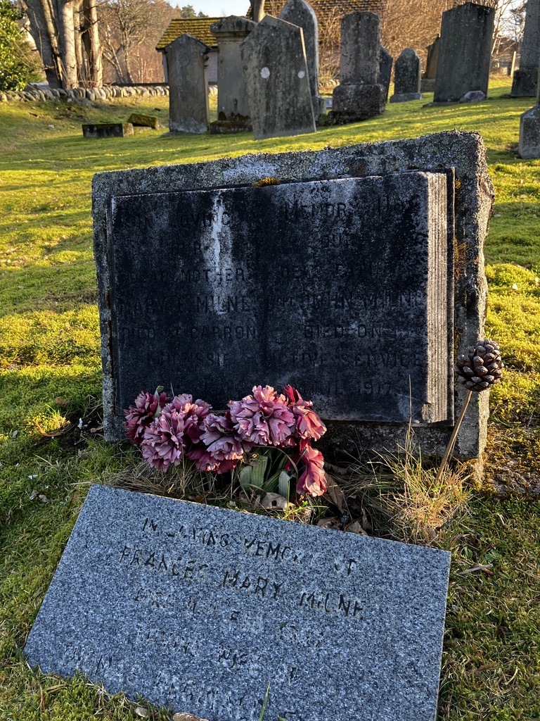 Milne Family Grave - Kingussie Parish Churchyard