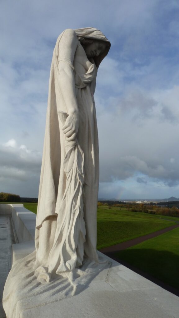 The Weeping Mother Vimy Memorial to the Missing