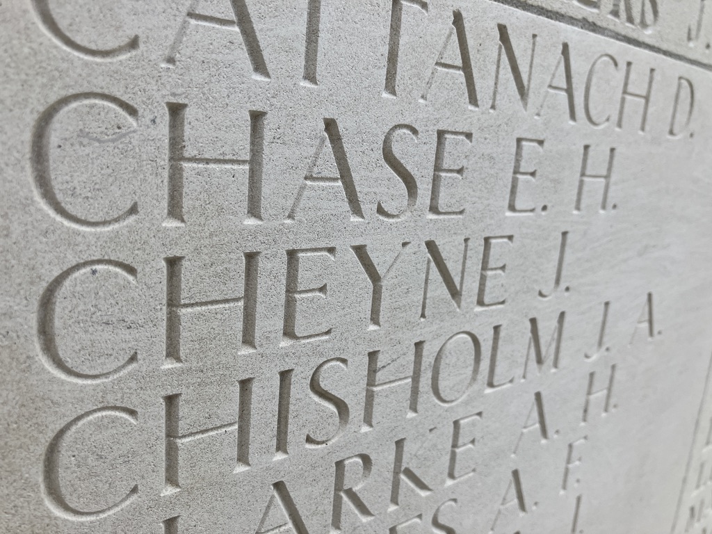 John Thomas Cheyne - Le Touret Memorial to the Missing