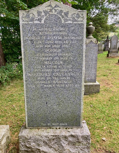 McIntosh Family Grave - Kingussie Parish Churchyard