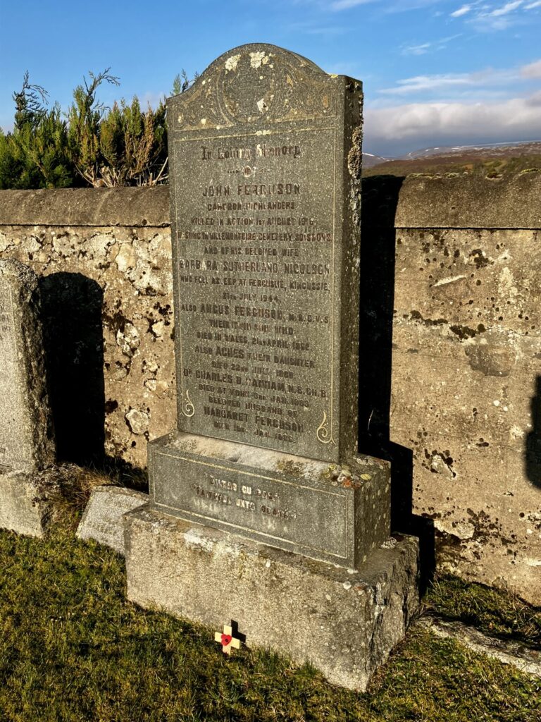 Ferguson Family Grave - Kingussie Cemetery