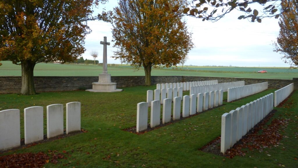 Guemappe British Cemetery, Wancourt 