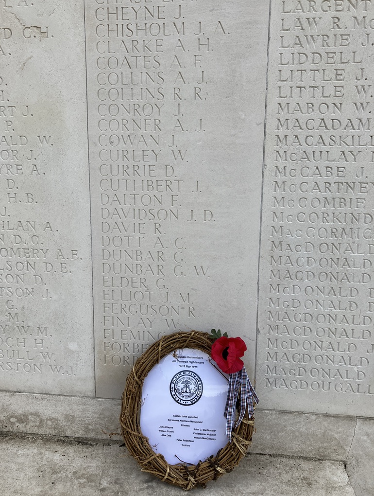 Le Touret Memorial to the Missing