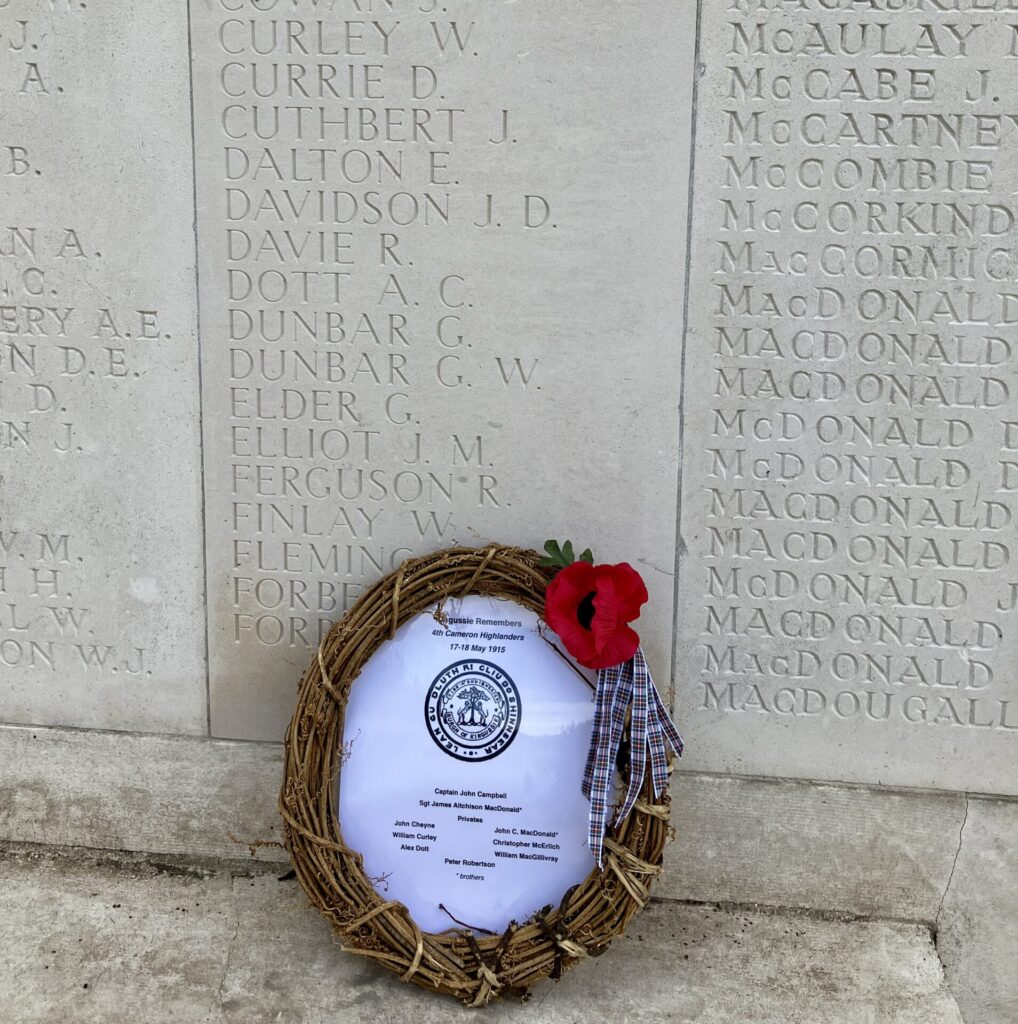 Le Touret Memorial to the Missing