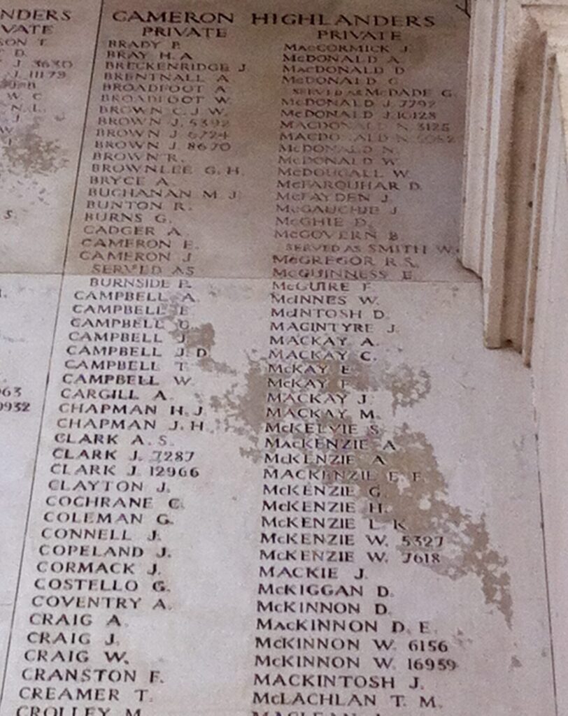 Ewan Mackenzie - Menin Gate, Ypres