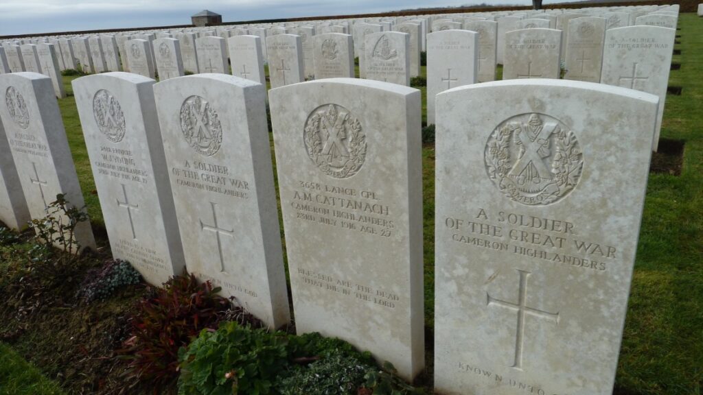 Angus Cattanach - Caterpillar Valley Cemetery, Longueval