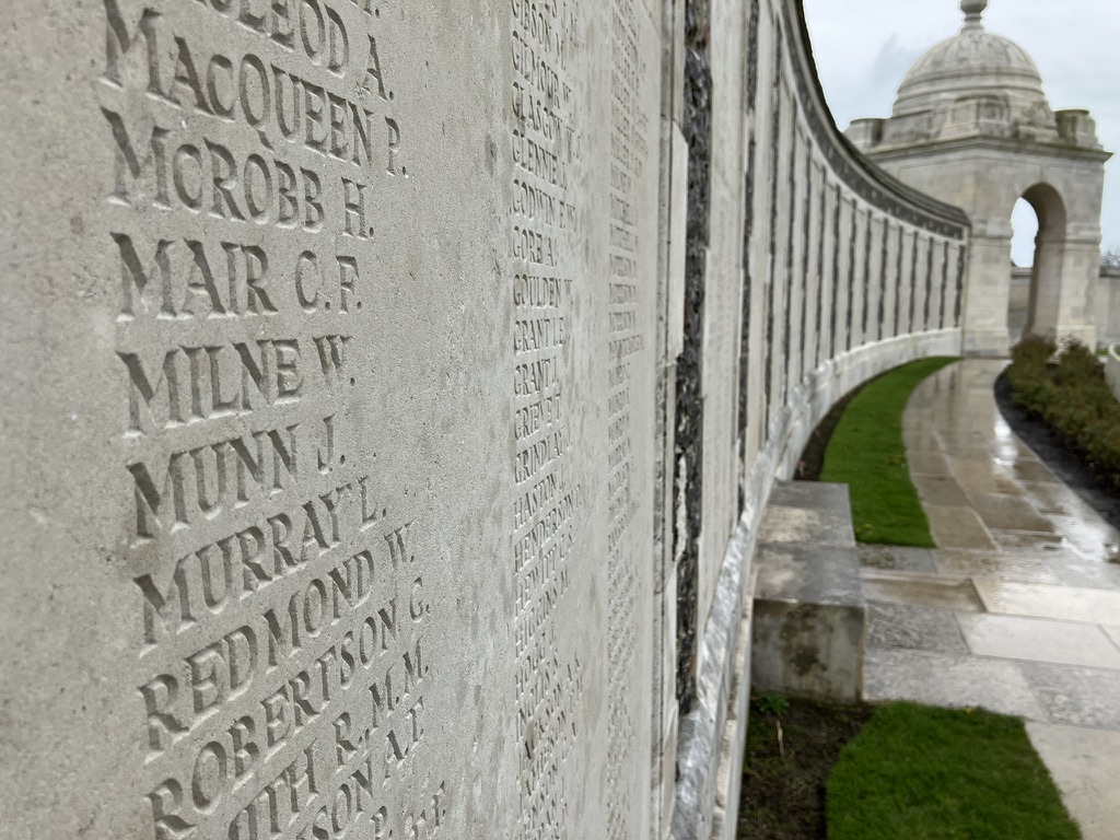 Lewis Murray - Tyne Cot Memorial