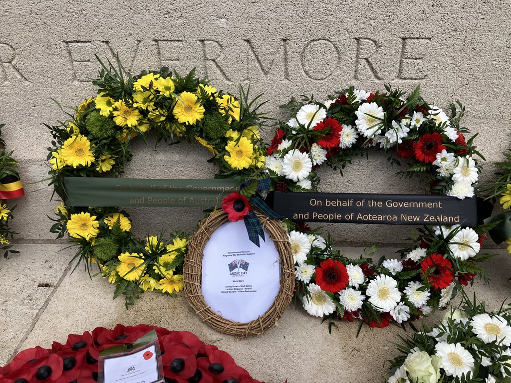 Anzac Day 2023 - Buttes New British Cemetery, Belgium