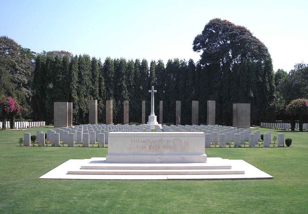 Kirkee War Cemetery, India - Copyright CWGC