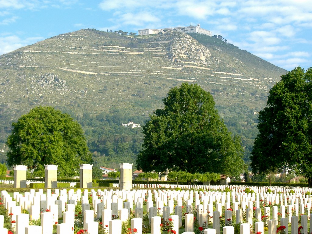 Cassino War Cemetery - Copyright Commonwealth War Graves Commission