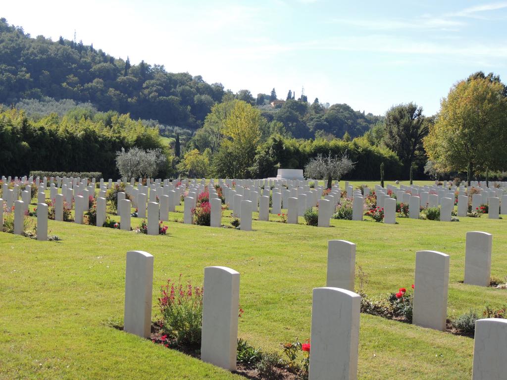 Florence War Cemetery - Copyright Commonwealth War Graves Commission