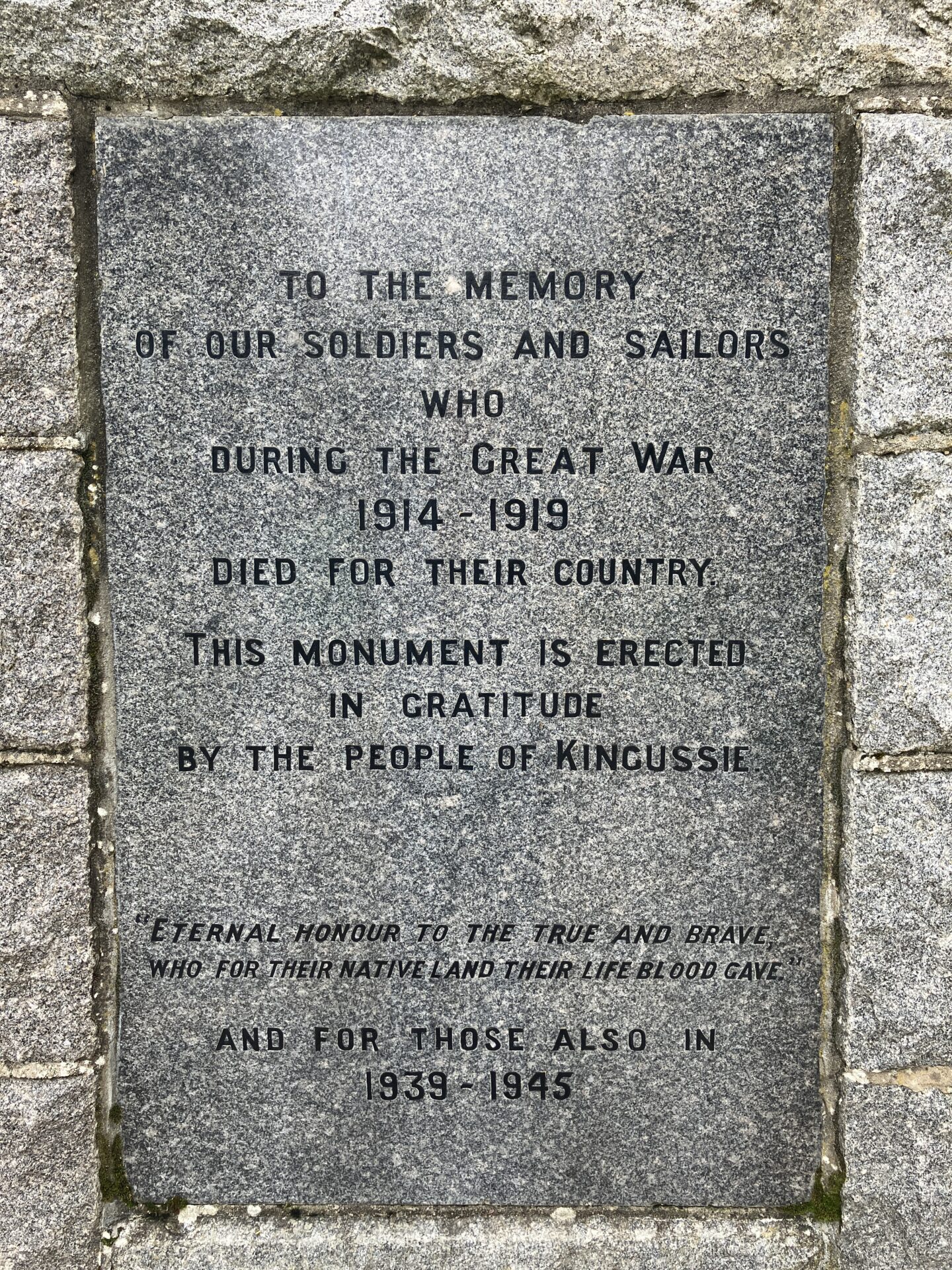 kingussie-remembers