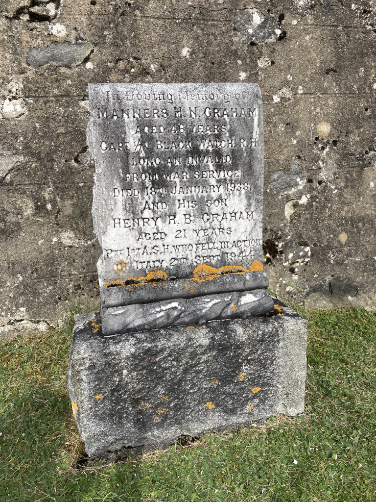 Graham family grave - Kingussie Cemetery