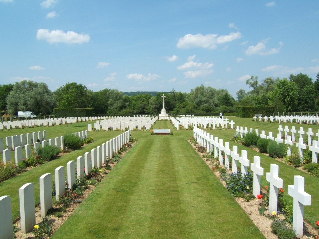 Choloy War Cemetery - Copyright Commonwealth War Graves Commission