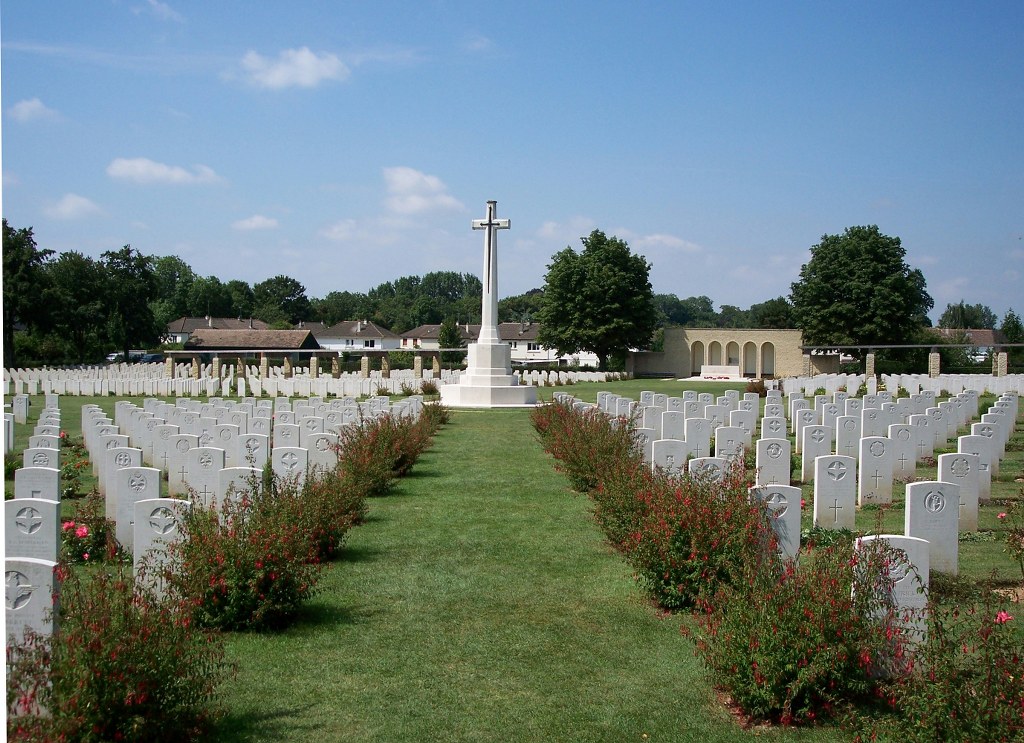 Ranville War Cemetery - Copyright CWGC