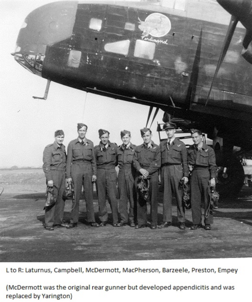 John Duncan MacPherson & Crew Copyright International Bomber Command Centre.