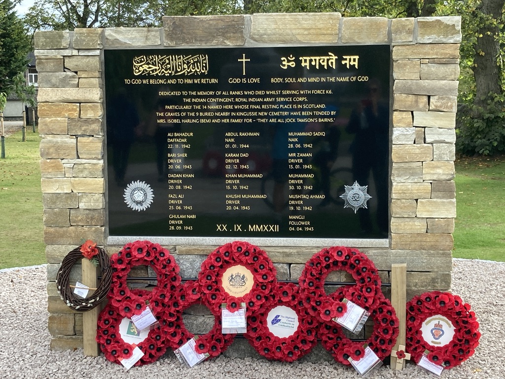 Force K6 Memorial - Kingussie