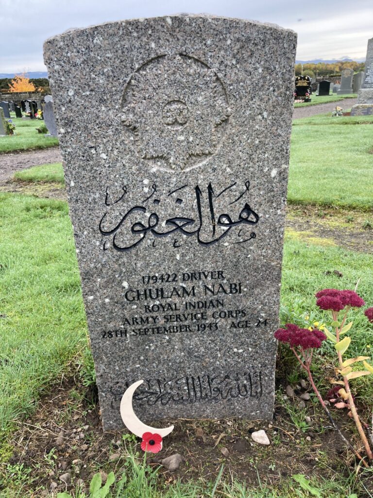 Ghulam Nabi - Dornoch (Proncynain) Cemetery