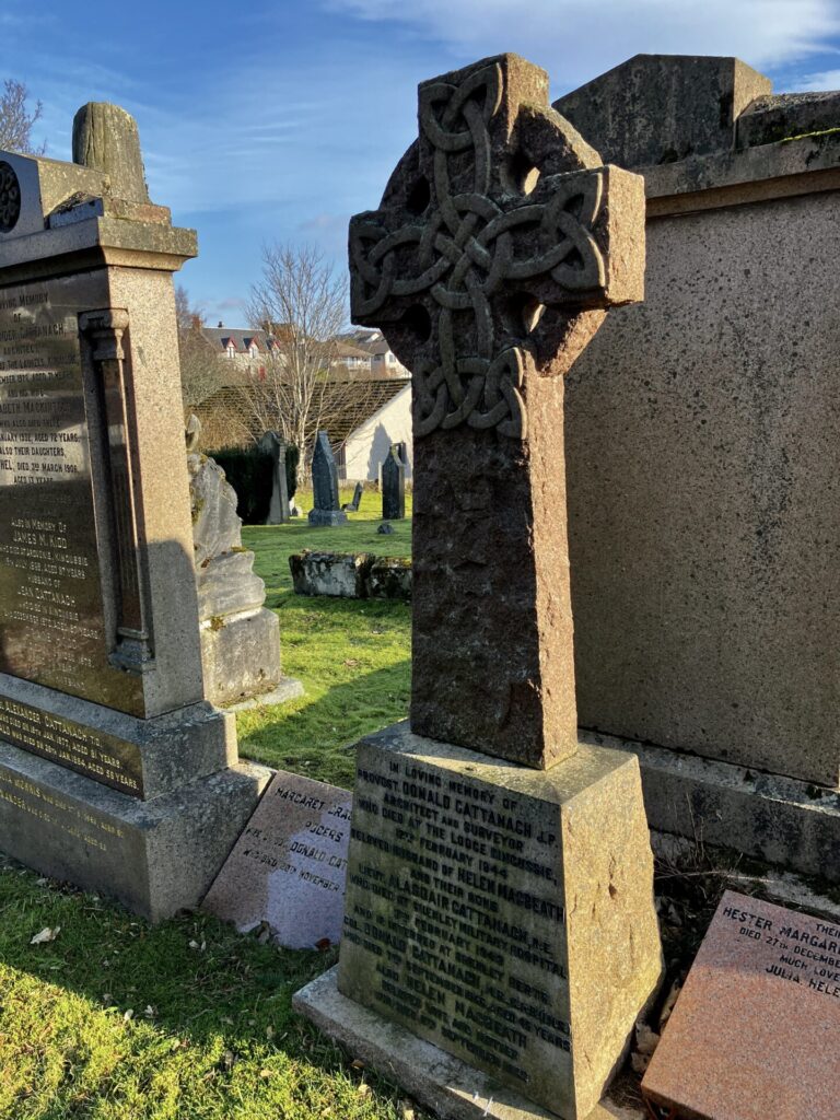 Cattanach Family Grave - Kingussie Churchyard