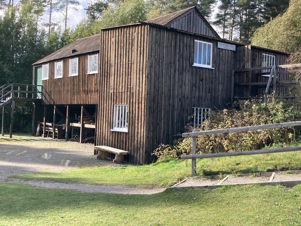 Fraser & Co workshop as relocated to Highland Folk Museum Newtonmore