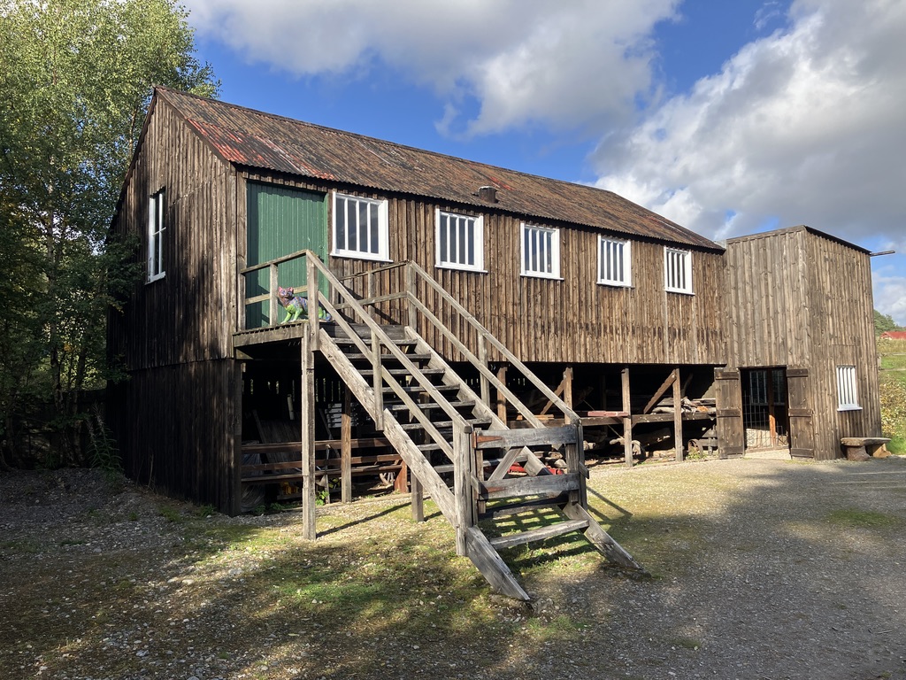 Fraser & Co workshop as relocated to Highland Folk Museum Newtonmore