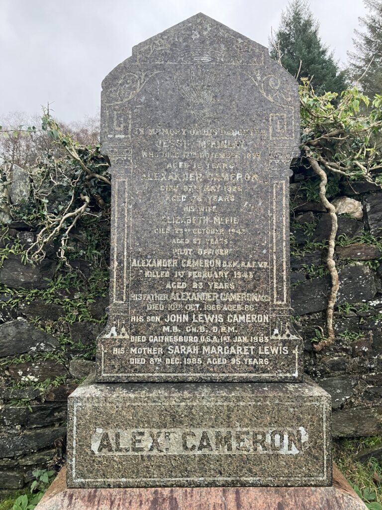 Alexander Cameron Barbour Cemetery, Dunbartonshire