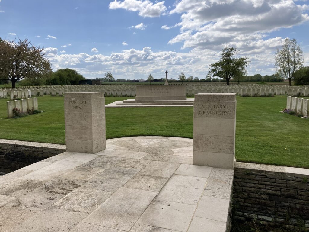 Point-Du-Hem Military Cemetery, La Gorgue, France