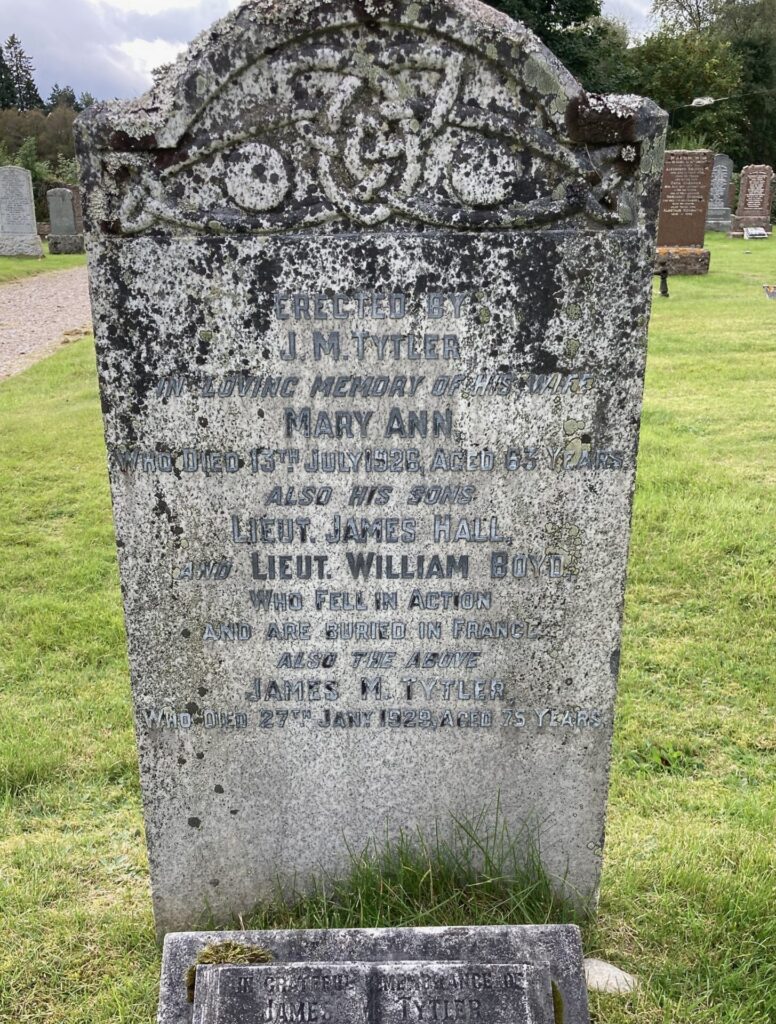 Tytler family grave, Banchor Burial Ground, Newtonmore.