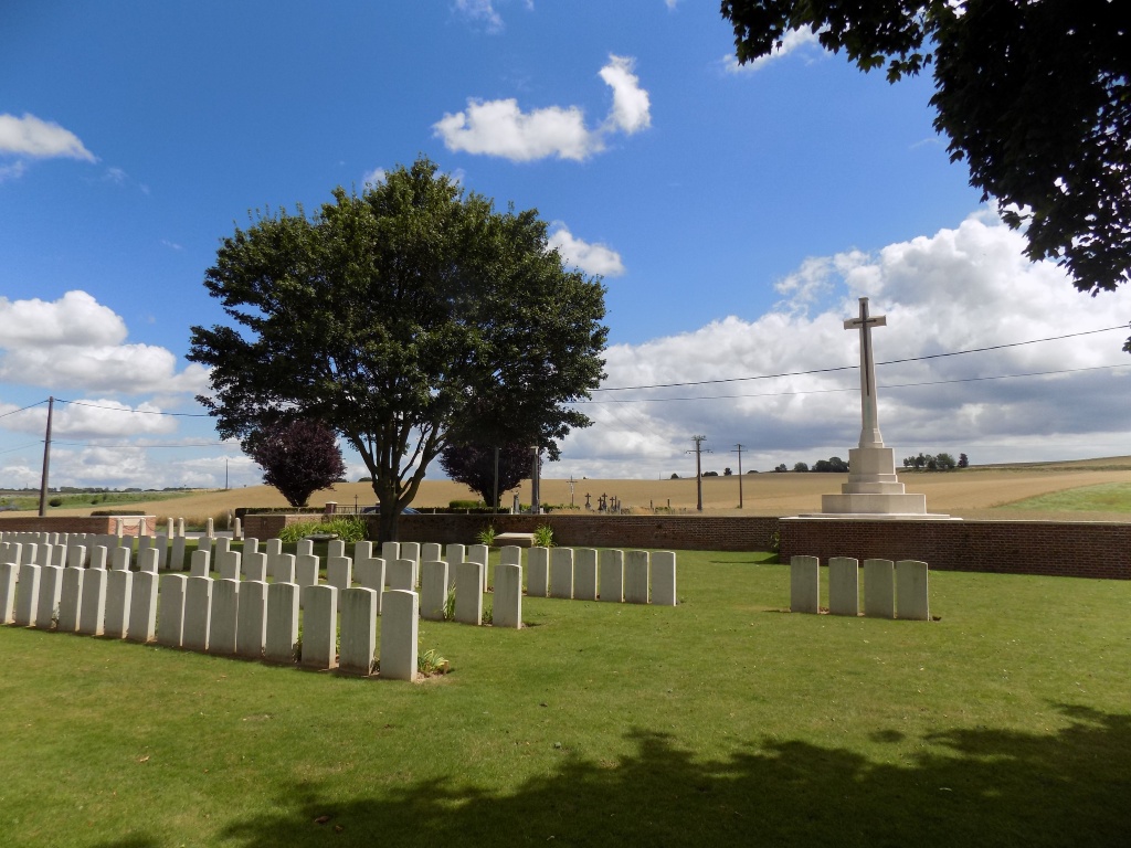 Dartmoor Cemetery, Becordel-Becourt, France