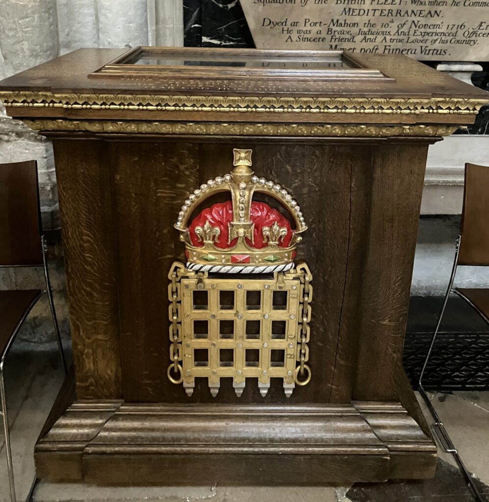 Queen's Westminster Rifles Roll of Honour - Westminster Abbey